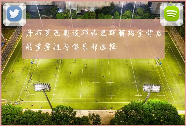丹布罗西奥谈邓弗里斯解约金背后的重要性与俱乐部选择